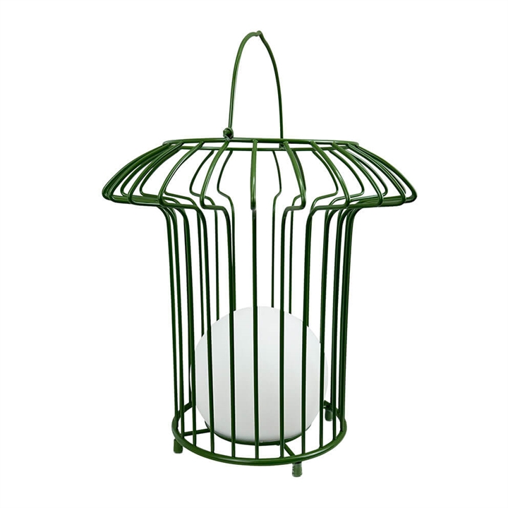 Basket udendørs batterilampe, grøn