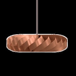 TR5 pendel, alu/kobber, 80 x 22 cm