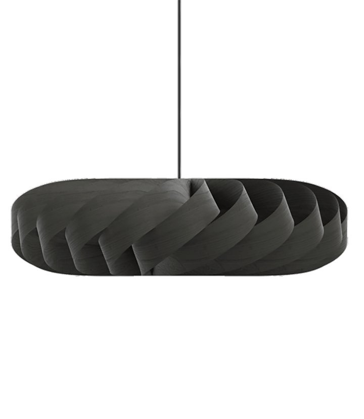 Tr5 Pendel Birk/sort 100 X 30 Cm