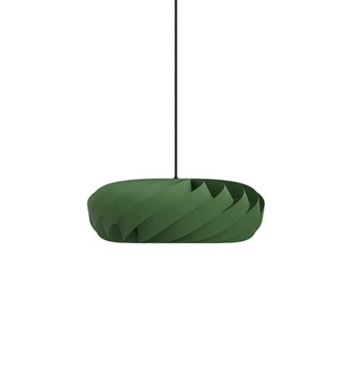 TR5 pendel, birk/grøn, 40 x 18 cm