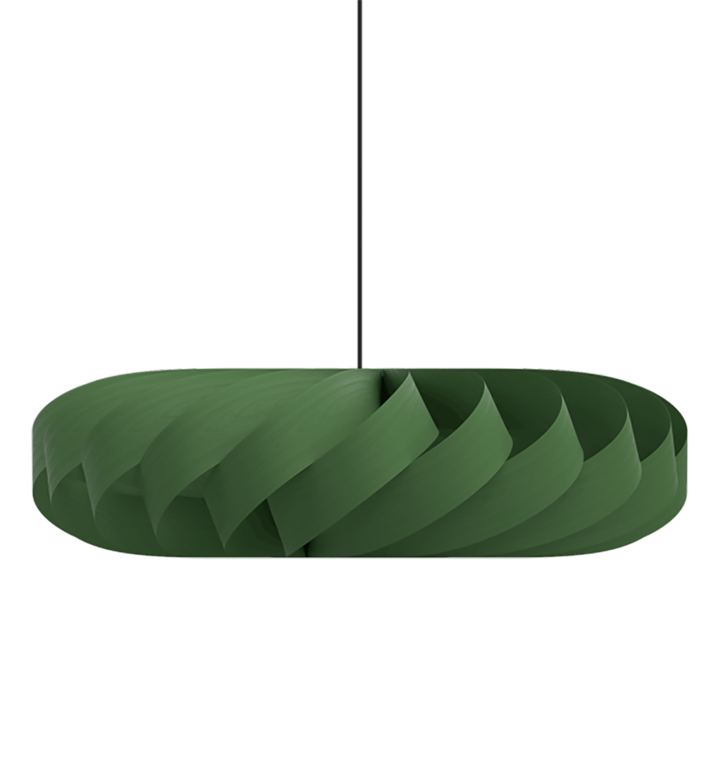 TR5 pendel, birk/grøn, 100 x 30 cm