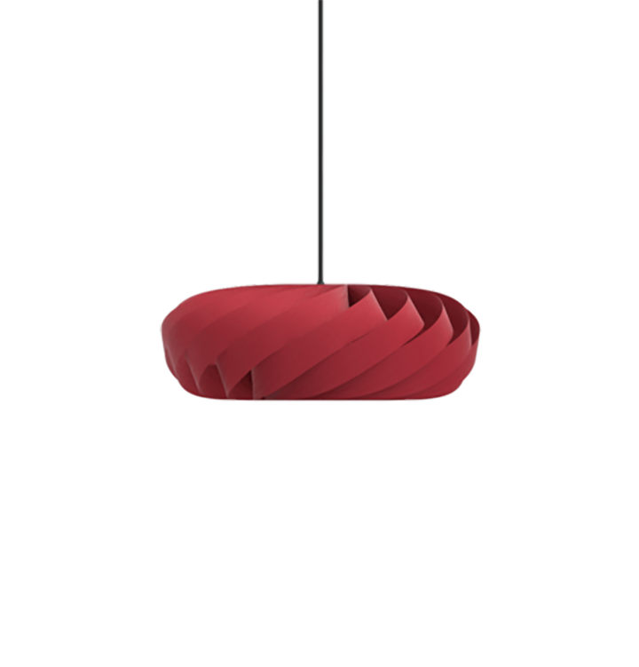 TR5 pendel, birk/rød, 40 x 18 cm