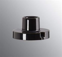 Reservedel: Ifö E27-fatn.sort t/ledn.tilslut, base T123,5 t/Opus+Ohm 140