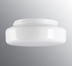 Reserveglas til Ifö Sauna, blank opal