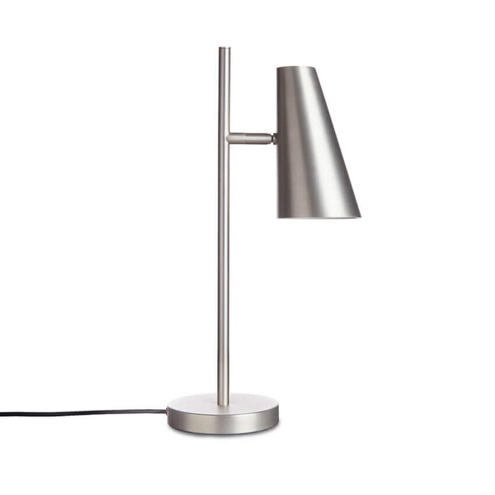 Cono bordlampe, satin