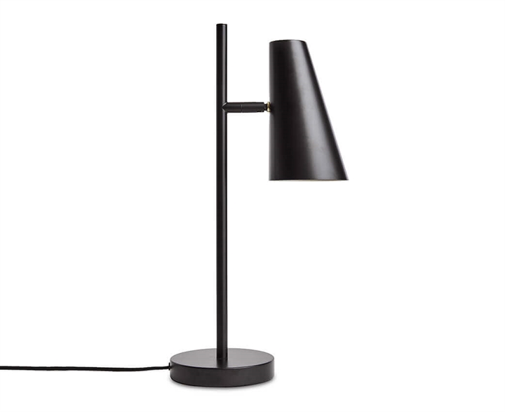 Cono bordlampe, sort