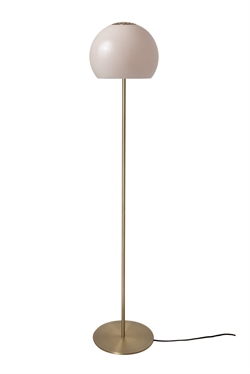 Ball Glass gulvlampe, sand grey