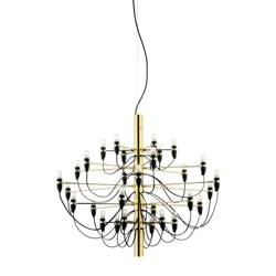 2097/30 lysekrone, messing