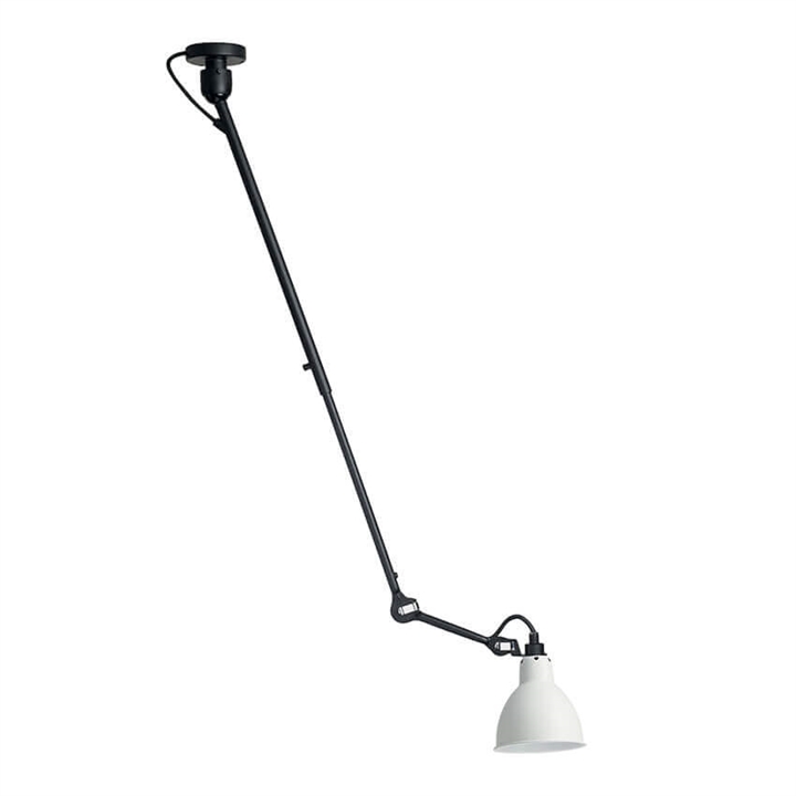 Lampe Gras No 302 loftlampe, sort/hvid