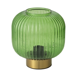 Decor Groovie bordlampe, grøn
