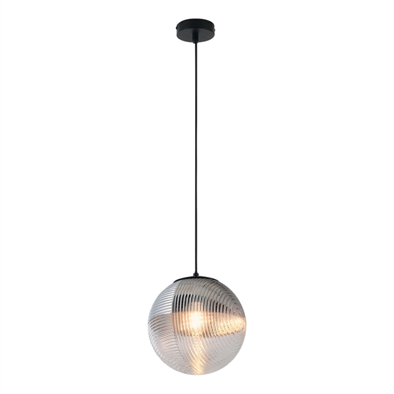 Decor Eclipsie pendel, sort/krom Decor Eclipsie pendel, sort/krom