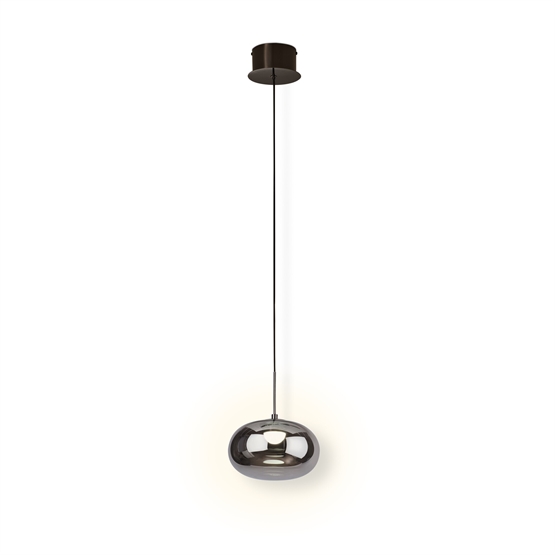 Decor Satellite pendel, sort/krom Decor Satellite pendel, sort/krom