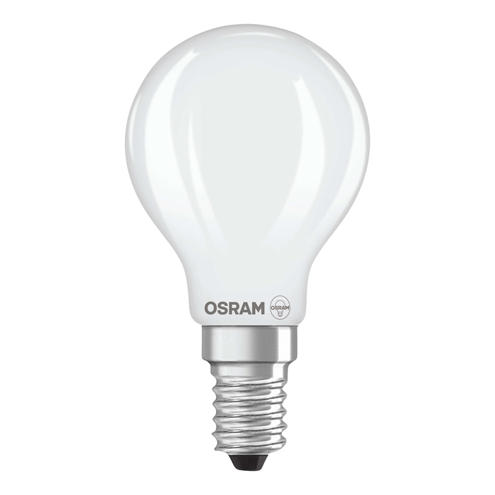 Osram LED-pære 1,8W E14 827, mat