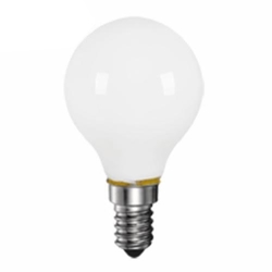 LED 4W kronepære opal, E14, 2700K (3-trins dæmp)