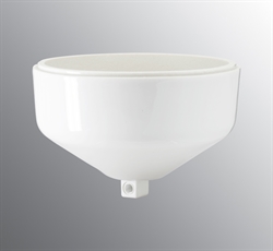 Reservedel: Ifö Loftroset porcelæn Ø110/H61mm, hvid, IP20