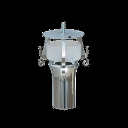 Reservedel: Louis Poulsen PH 2/1 bordlampe, skærmholder krom