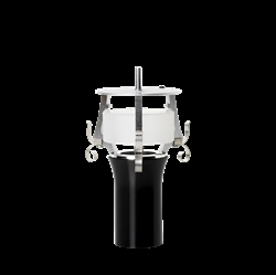 Reservedel: Louis Poulsen PH 2/1 bordlampe, skærmholder sort PVD