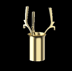 Reservedel: Louis Poulsen PH 3/2 bordlampe messing skærmholder