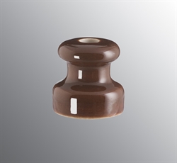 Reservedel: Ifö Isolator, brun, Ø31 mm, højde 31 mm