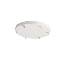 Woud baldakin til 6 pendler, hvid