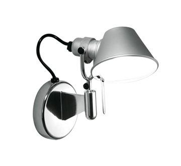 Tolomeo Micro Faretto, alu uden afbryd