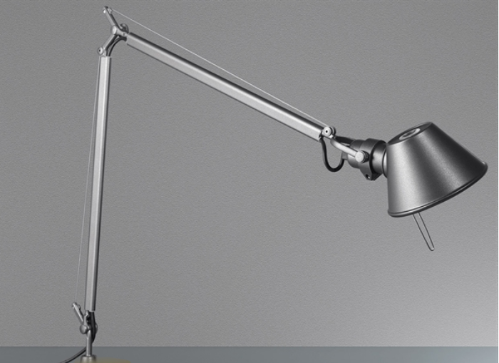 Tolomeo Midi Lampe Led Grå Uden Fod 2700k
