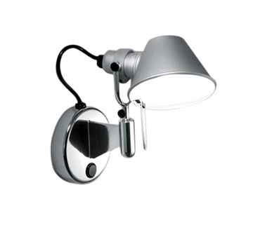 Tolomeo Micro Faretto, alu med afbryd