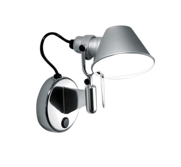 Udstillingslampe: Tolomeo Micro Faretto, alu med afbryd