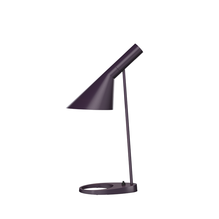 AJ bordlampe, aubergine