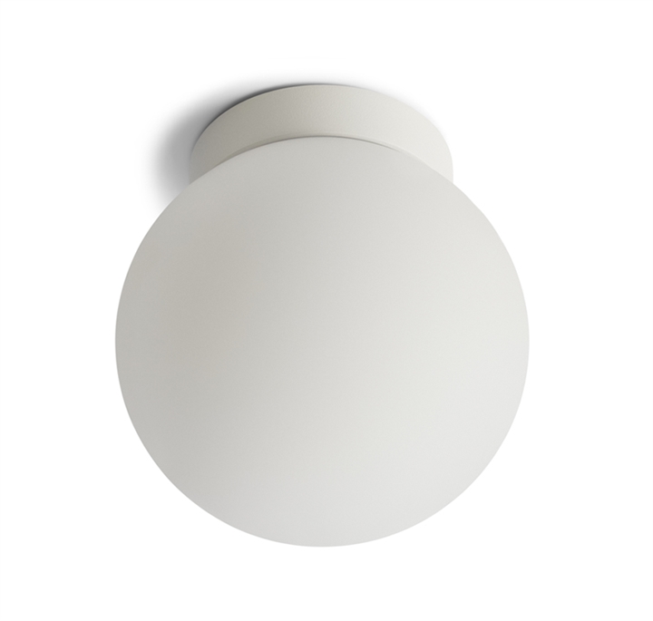 Palla C135 væglampe/loftlampe, hvid