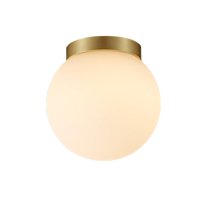 Palla Mini C90 væglampe/loftlampe, messing