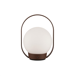 Palla T1 batterilampe / bordlampe, rust