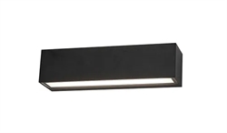 Brick Outdoor Down LED udendørs lampe, sort