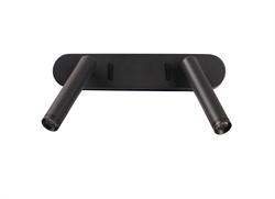 Point væglampe, sort