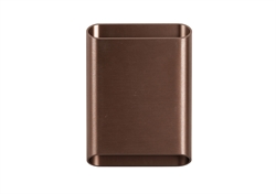 Shell væglampe, coffee