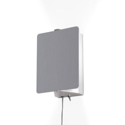 Applique À Volet Pivotant, hvid aluminium