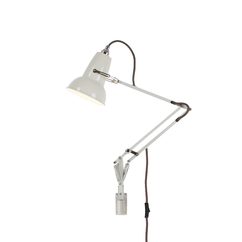 4: Anglepoise Original 1227 Mini Lampe med Vægbeslag Linen White