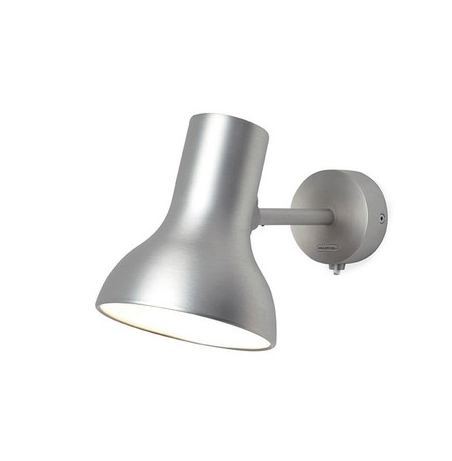Anglepoise Type 75 Mini Metallic væg, sølvglans