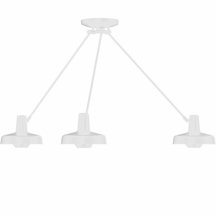ARIGATO loftlampe Palace Triple, hvid