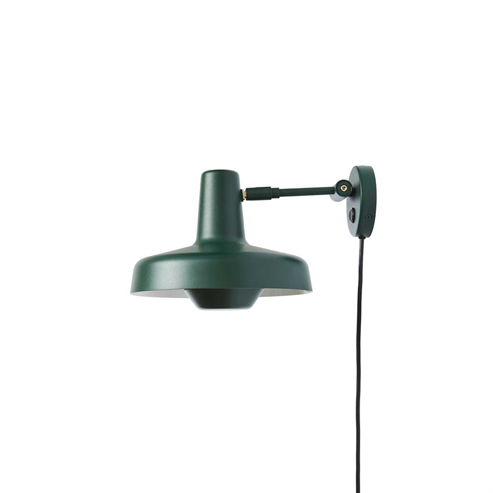 ARIGATO væglampe ekstra kort, grøn