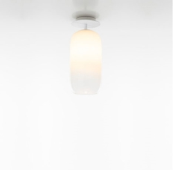 Gople Mini loftlampe, hvid/hvid