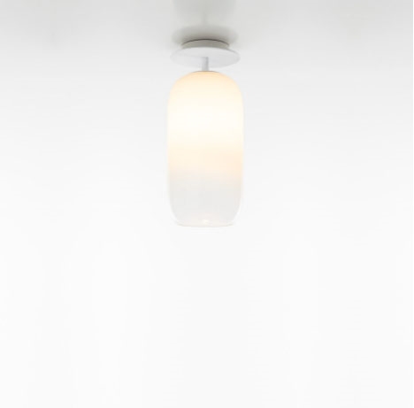 Gople Mini loftlampe, hvid/hvid