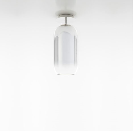 Gople Mini loftlampe, sølv