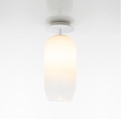Gople loftlampe, hvid/hvid