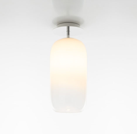 Gople loftlampe, hvid