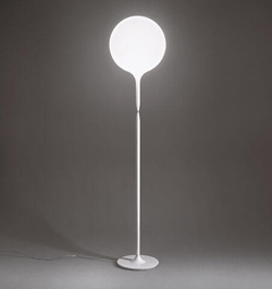 Castore 35 gulvlampe, hvid