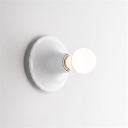 Teti væglampe / loftlampe, hvid