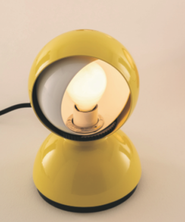 Eclisse bordlampe / væglampe, gul