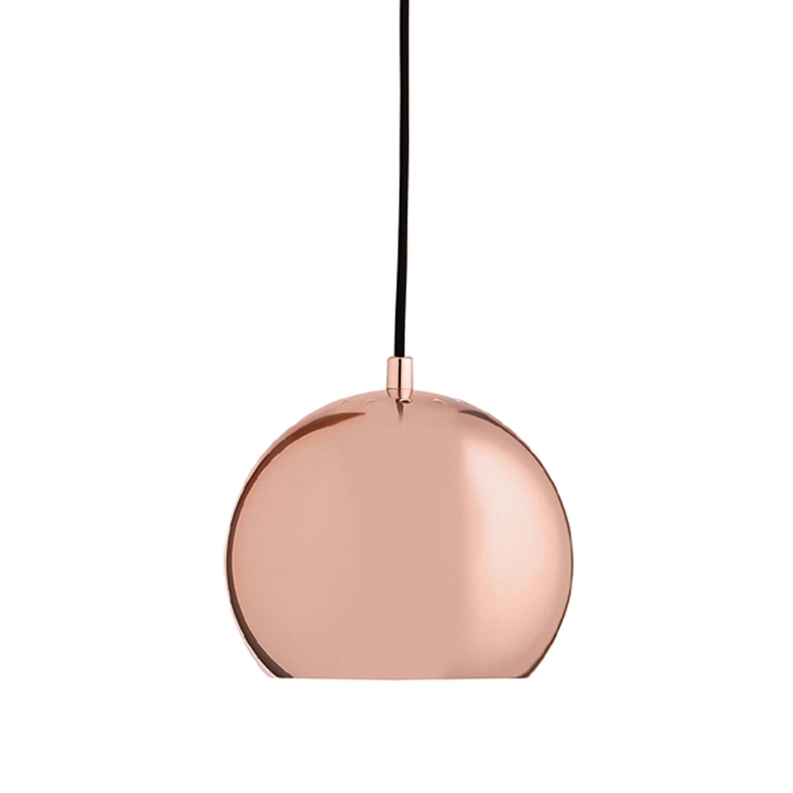 Ball Pendel Ø18, blank kobber