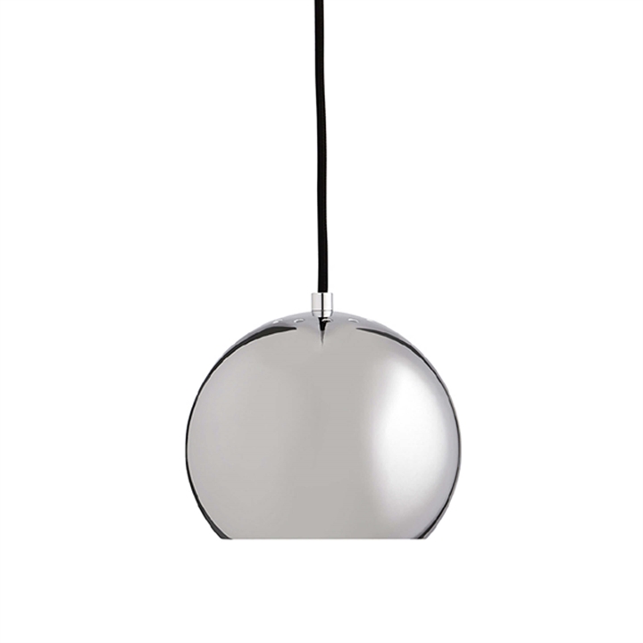 Ball Pendel Ø18, blank krom